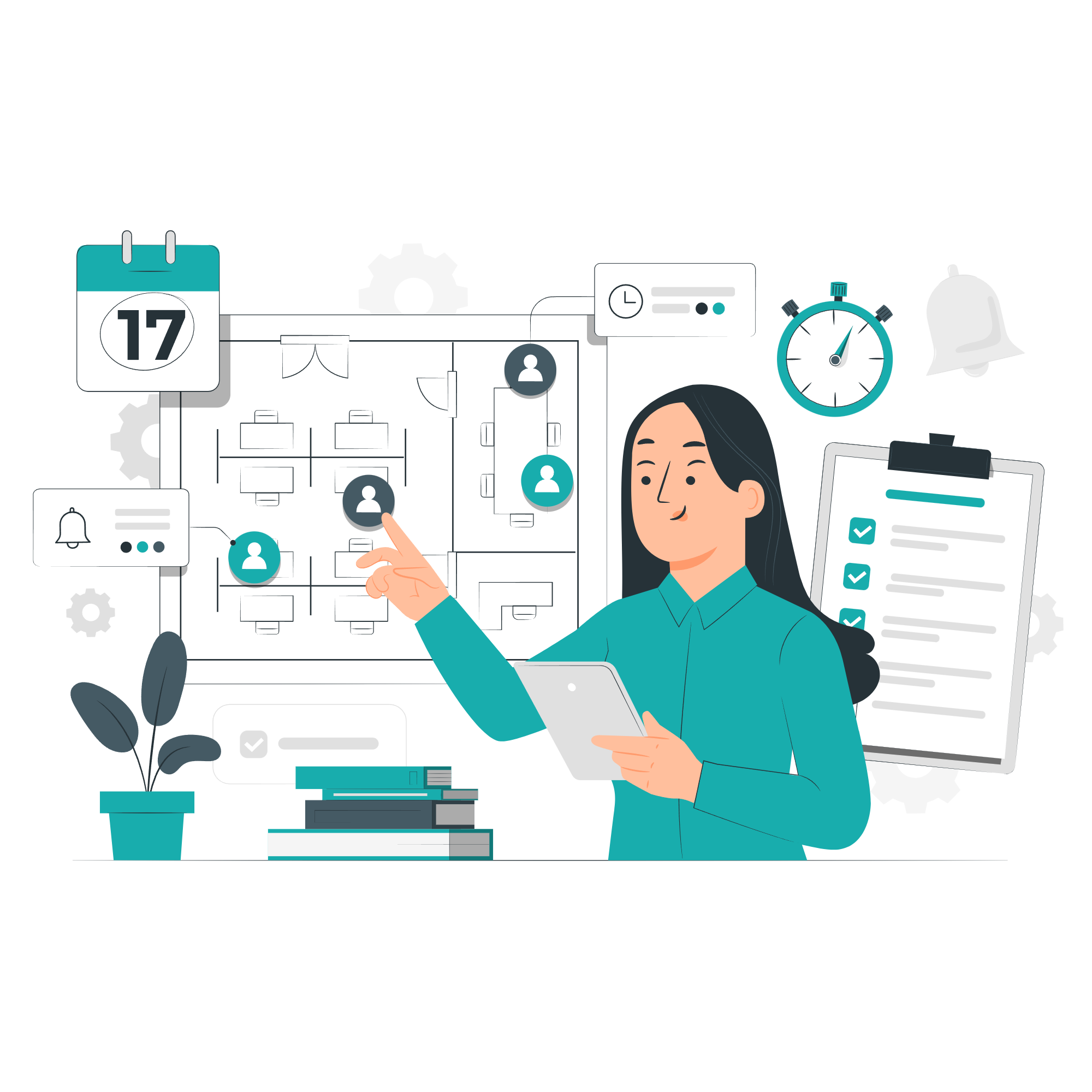 Financial strategy illustration